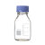 玻璃蓝盖试剂瓶透明棕色螺口丝口瓶密封瓶100ml250ml500ml1000ml 棕色1000ml（非覆膜）