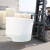 穆运 PE牛筋叉车桶塑料桶储水桶圆桶大敞口印染化工厂铲车桶 CM800L 1250*815mm