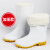 白色靴耐用高筒加棉靴雨鞋耐油耐酸工厂厨房保暖雨靴EVA胶鞋 30cm左右白色(牛筋底-加棉款 36