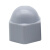 原速 六角螺栓保护帽 螺丝盖帽 塑料螺母保护帽 螺栓防尘盖 单位：包 5个/包M48*75 