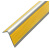 SAINUO 直角pvc楼梯防滑条自粘L型防滑条 红色灰底(5cm*2.5cm*1m)