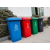 亚达 户外环卫垃圾桶分类垃圾桶240升脚踏大号容量塑料加厚挂车