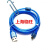 维纶威纶触摸屏编程电缆数据通讯下载线USB-MT6000/MT8000/TK6000 蓝色 3M