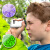 糖米 达尔文便携式手持儿童显微镜120倍高清生物科学观察探索中小学生男女孩玩具steam实验放大镜节日礼物