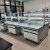 定制适用实验台室改造检测工作台带水槽仪器边台化验室移动试验桌 钢木中央台