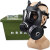 邦固  FMJ05型防毒面具5件套 防毒烟雾生化训练防毒全面罩 FMJ05防毒面具五件套 
