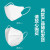 海氏海诺KN95一次性日常防护型口罩 无纺布过滤效率≥95%四层防护白色独立包装 20只装