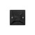 玛仕福 粘贴式吸盘固定座 扎带定位贴 电线固定器 塑料卡扣定位片 黑色100个/包 30*30mm