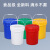 HKNA加厚级塑料桶大口水桶广口密封桶10/20/25L升千克kg 10L白色带盖