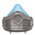 思创科技 双边硅胶防尘面罩口罩防细微颗粒物打磨电焊工业粉尘半面具 ST-1060A 1套