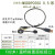 USB转接线面板安装型90弯头连接线母座转接头22mm孔穿板MSDD90350 草绿色