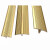 花乐集加厚 黄铜T字型木地板T型铜条压条门口收边条楼梯防滑铜压线铜条 （加厚）防滑：32mmT型