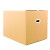 飞尔（FLYER）扣手纸箱 搬家纸箱整理箱快递打包箱 五层 带塑料扣手【35X23X350cm】
