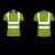 BAOPINFANG/寶品坊 短袖T恤翻领反光衣工作服BPF-DBX02 荧光绿 4XL码