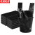京洲实邦 手提式垃圾袋黑色加厚背心款塑料袋 60*65cm/50只ZJ-1686