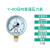 径向压力表可气压水压高精度空调机压表 量程(0-4MPA)