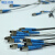 室外2芯4头SC-SC单模皮线光纤跳线3钢丝尾纤皮线光缆光钎线 绕线盘（方便布线） 10m
