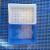 过滤零件盒  物料配件箱 塑料五金工具盒 打孔塑料盒 仓储透气箱 存储带孔箱 7号-带孔蓝色