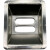 定制户外垃圾桶配件方形圆形不锈钢烟灰缸分类标识物业垃圾箱内胆 其他垃圾分类标识14.7x17.7