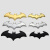 迪彦迪彦 汽车个性蝙蝠侠车标改装蝙蝠车身车贴车尾标志贴 金属后尾标 蝙蝠标B款-银色