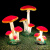 博雷奇发光蘑菇灯园林景观灯户外防水低压草坪灯亮化工程装饰小品灯 小号中号大号