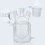 迈仪科技（MAIYI）三口夹套反应瓶双层反应器 玻璃夹套反应烧瓶100ml*24*24*24