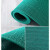 镂空塑胶pvc防滑浴室橡胶地毯垫卫生间进门游泳池馆防水防滑地垫 绿色 S型网格 6.0加密*1.2米宽*1米长
