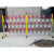 电力施工安全护栏玻璃钢绝缘移动伸缩围栏道路警示隔离栏栅栏围挡 红白色1.2米高7米长