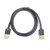 域能 USB数据线双头公对公 笔记本散热器电源线 移动硬盘连接线 黑色 0.5m