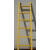 适用于玻璃钢方管FRP铁镀锌电力工程绝缘防腐安全登高人字爬梯护定制 黄色/玻璃钢爬梯
