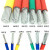 番禺五羊 国标铝线BLVV电缆95平方双胶双皮铝芯电线 95平方100米红色