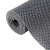 尚美巢品 PVC防滑垫镂空防滑地垫防水脚垫塑料地垫4.5mm加厚1.2米宽*1米长 灰色（拍几米就是几米长）