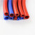 鸣驰 硅胶管耐高温高压双层夹线编织软管蓝色蒸汽管真空加厚硅橡胶水管 内径6mm单层（长1米） 