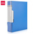 得力（deli）资料册A4文件收纳夹活页插页袋10/20/40/60/80/100页试卷档案收纳册 得力5007ES_70页资料册(蓝)(个)