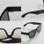 鸣盾 焊工护目镜镜片加强款电焊眼镜防打眼防紫外线电弧防护眼镜太阳镜男 米白款 单幅