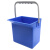 安格清洁 AG010 水桶 6L 塑料手提桶储水桶清洁桶  2个颜色随机