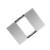 飞雕（FEIDIAO）雅润118系列-月光银 一位面板带架/个