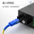 双下（SUAXUA）分光器1分4电信级SC/upc单模光纤分路器OBD多路盒式1比4尾纤PLC光分路器1个 SX-QA602