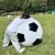 台盈户外大型充气足球世界杯充气足球沙滩球子互动球游泳水球塑料球水 单个80cm足球不含气泵