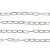 筑筠 304不锈钢防盗链锁 金属铁链链条 直径4mm长5米 单位：条