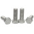 游川 达克罗螺丝10.9级高强度碳钢外六角螺栓 国标外六方全牙螺丝钉螺杆M6-M10 M10*45（10个）