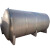 臻工品 304不锈钢卧式储水罐水塔供水 双层保温不锈钢水罐 一吨  单位：个