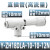 铸固 真空发生器 SMC型管式ZH集成安装一体式气动多级大吸力吹管直通产生器 ZH18DLA-10-10-12 