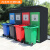 定制四分类垃圾箱大型容量小区物业商用环卫回收箱智能户外240l垃 蓝灰240L两分类含内桶 不含