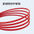 SPUE 超五类成品网络跳线非屏蔽 ST-203A-3M 无氧铜7*0.2线芯 红色 3米