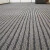 钢米 定制酒店商场进门防滑地毯 双条纹灰色 1平方米