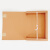 赫思迪格 牛皮纸档案盒 资料盒加厚文件包装盒 无酸款 31*22cm 侧宽3cm HGJ-1137