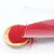 利铭铠 红色尼龙砂喷砂沙塑胶粒砂喷砂磨料去披风去毛刺清洁力强毛边机沙 0.3mm红色1公斤 