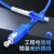 标燕（biuyum）光纤跳线单模单芯铠装 ST-FC-100M收发器尾纤光纤连接线数据机房专用网线100米