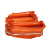 者也（ZYE）固体浮子式围油栏 炼油厂取水口PVC围油栏耐磨耐寒抗撕裂 桔红色 PVC450 